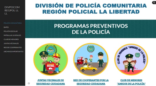 POLICIA COMUNITARIA PNP
